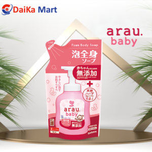 Sữa tắm Arau baby túi 400ml Nhật Bản túi