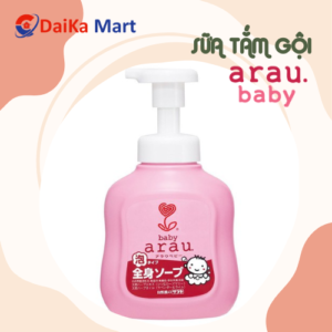 Sữa tắm gội Arau Baby - Nhật Bản - 450ml