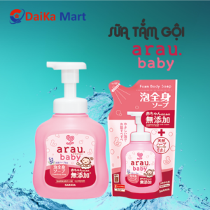 Sữa tắm gội Arau Baby - Nhật Bản - 450ml