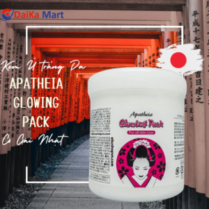 Kem ủ trắng da Apatheia Glowing Pack cô gái Nhật 500g